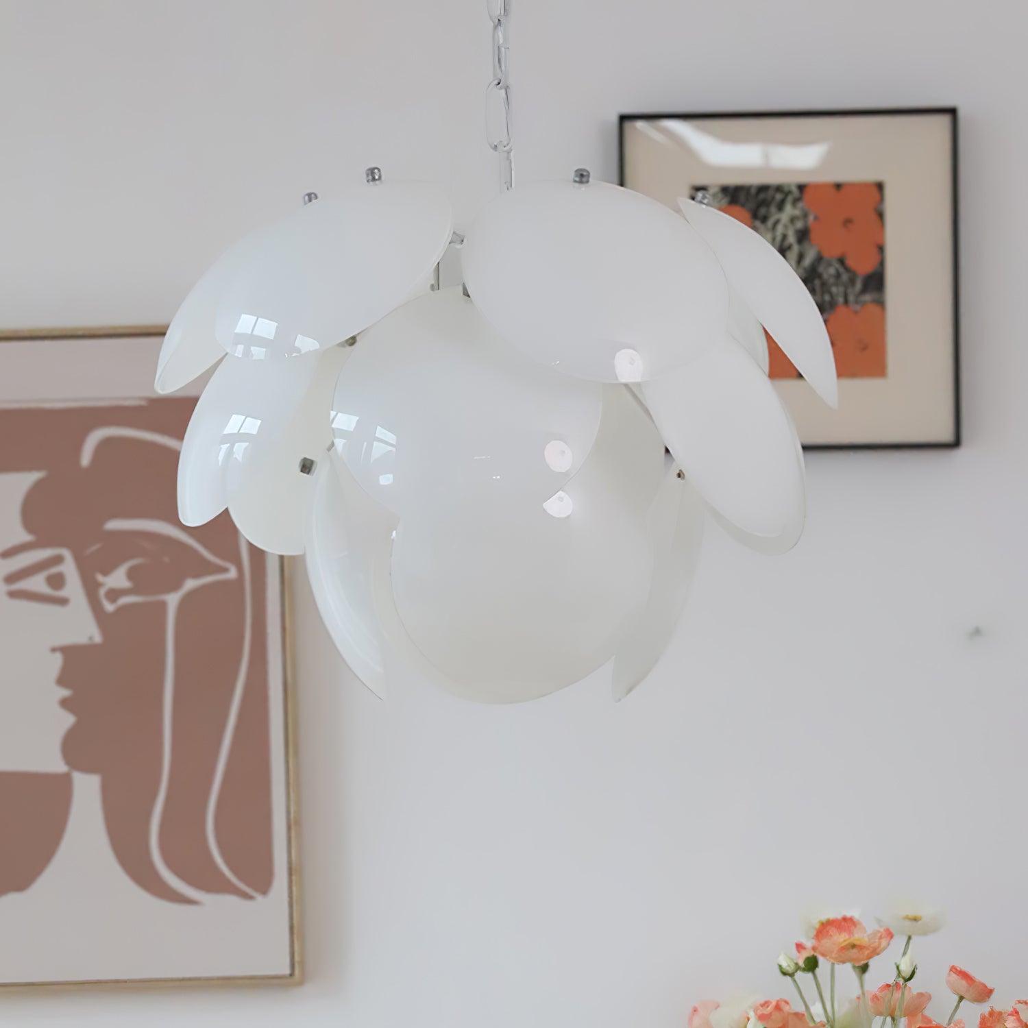 Sophia Minimalist Glass Chandelier - Blowlighting