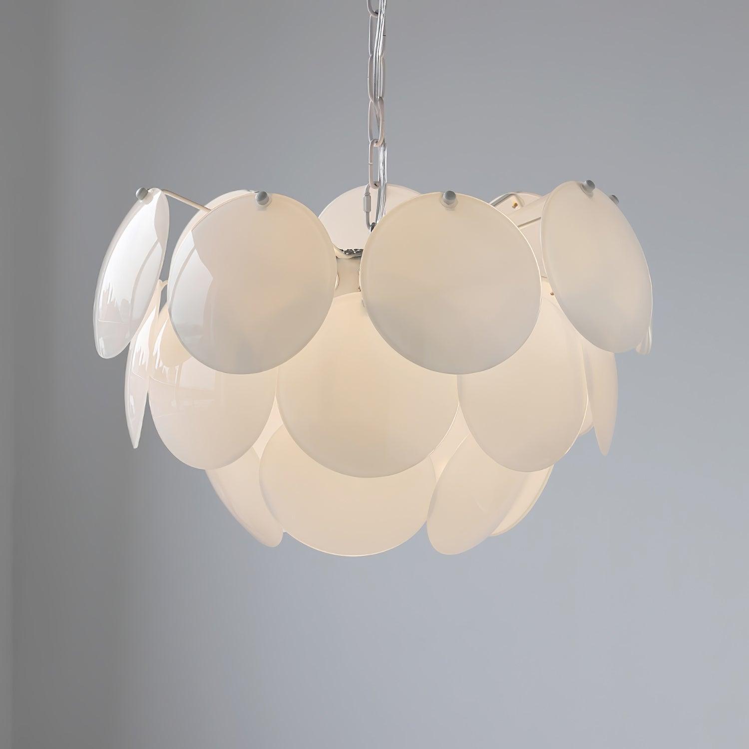 Sophia Minimalist Glass Chandelier - Blowlighting