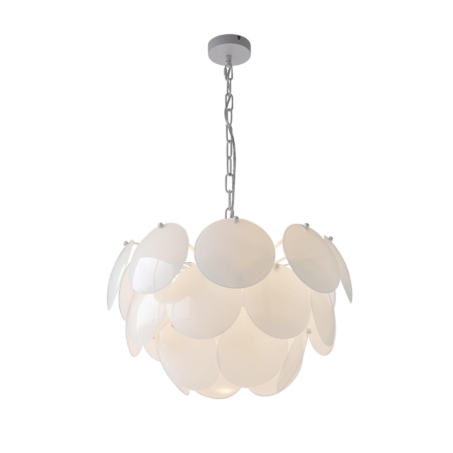 Sophia Minimalist Glass Chandelier - Blowlighting