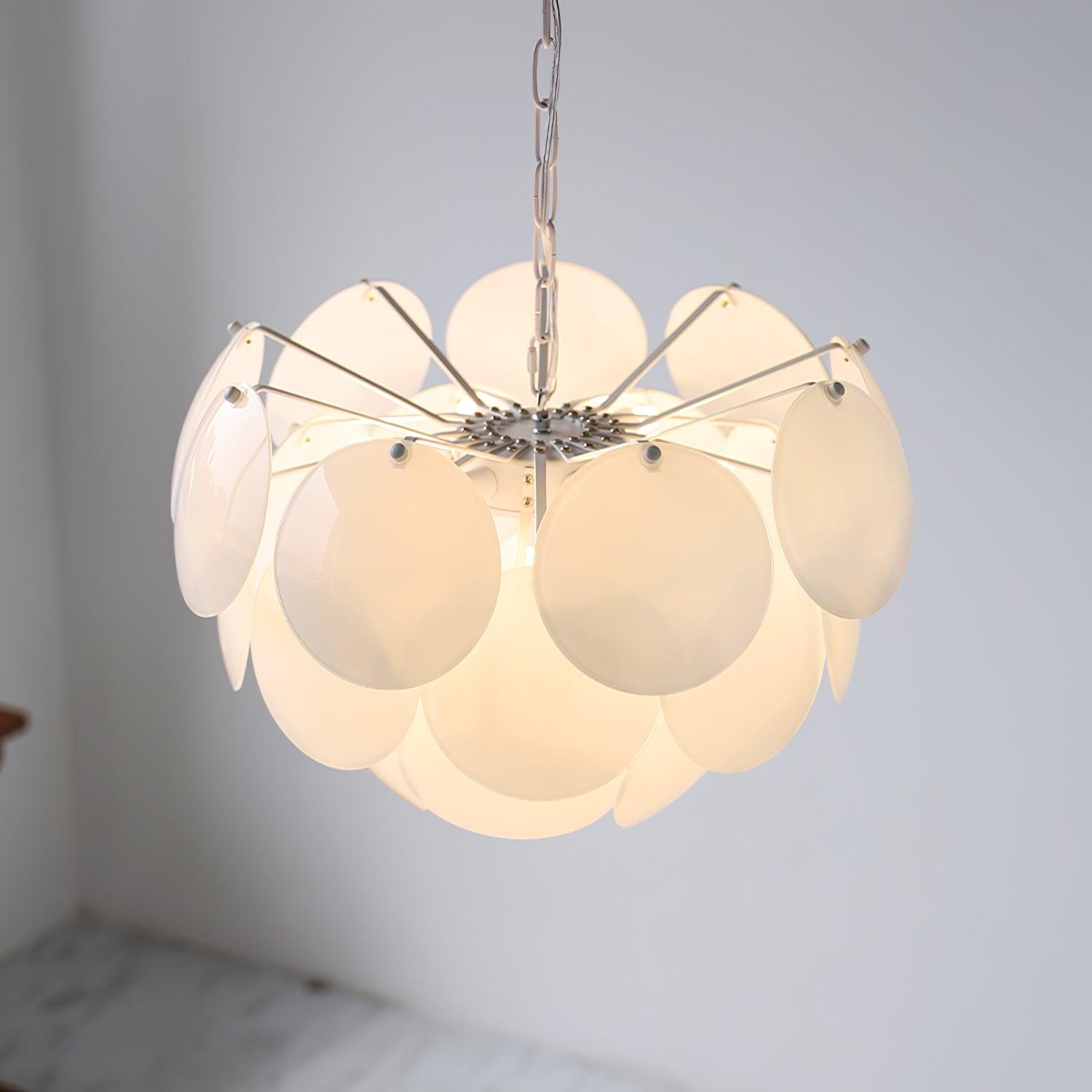 Sophia Minimalist Glass Chandelier - Blowlighting