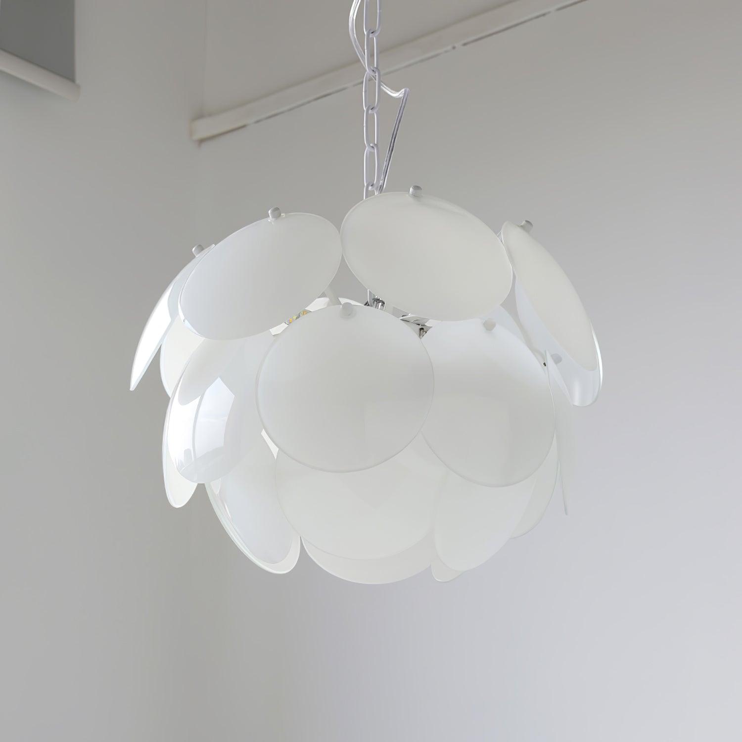 Sophia Minimalist Glass Chandelier - Blowlighting