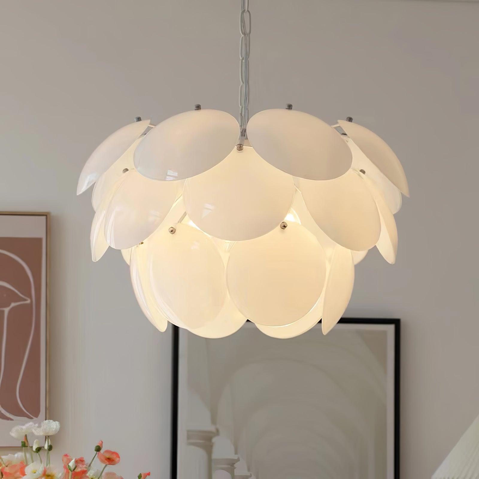 Sophia Minimalist Glass Chandelier - Blowlighting