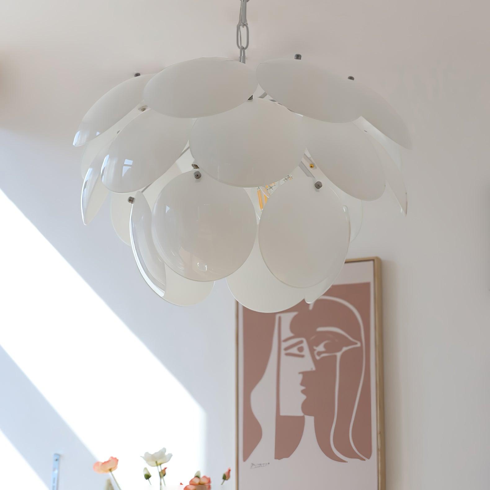 Sophia Minimalist Glass Chandelier - Blowlighting