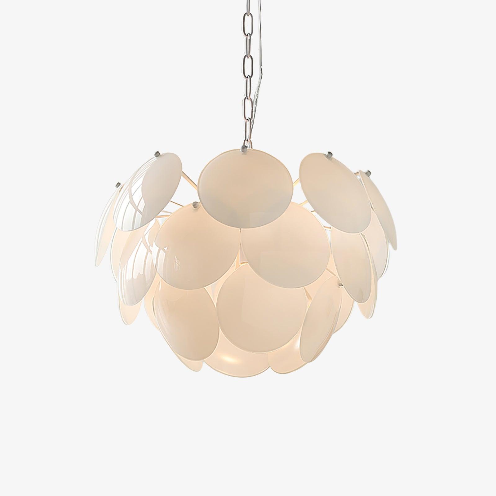 Sophia Minimalist Glass Chandelier - Blowlighting
