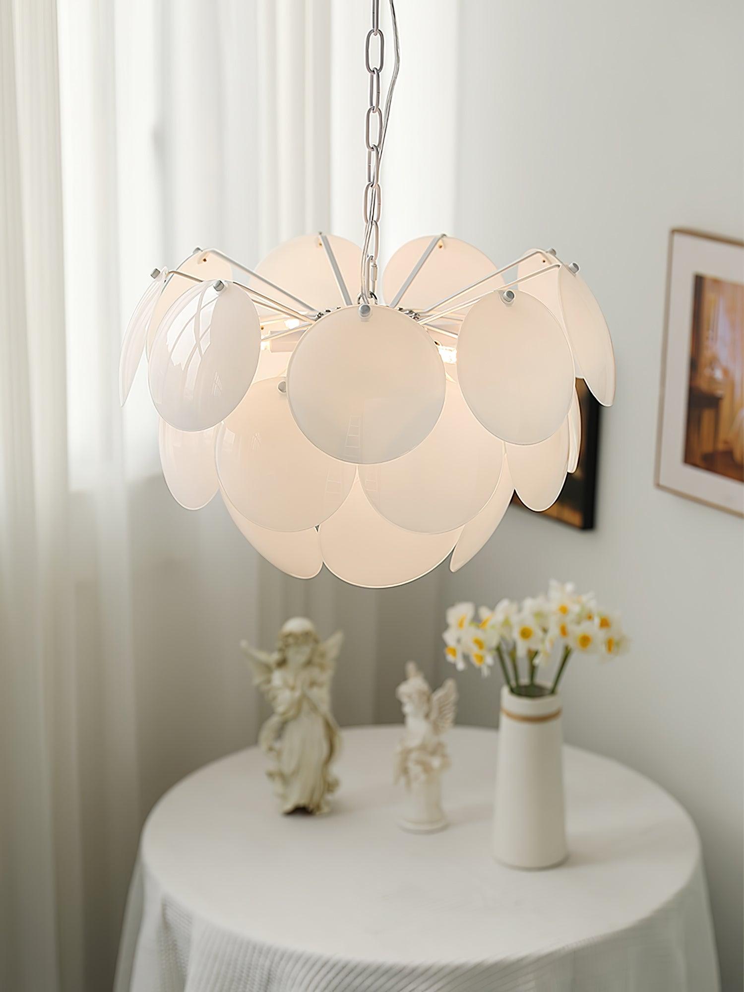Sophia Minimalist Glass Chandelier - Blowlighting