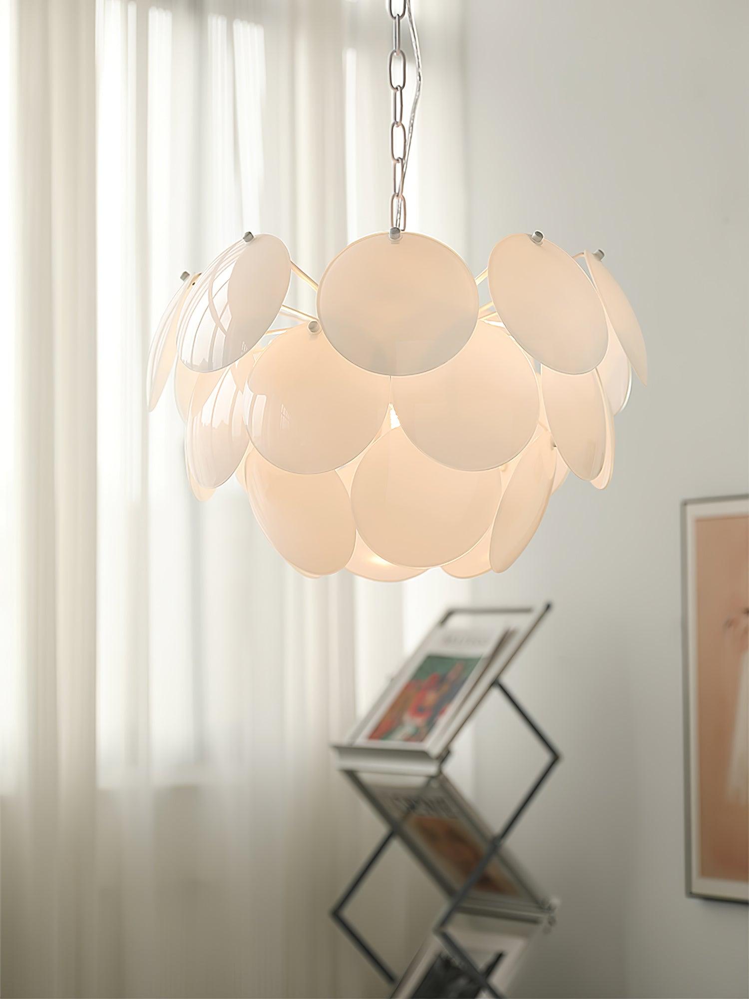 Sophia Minimalist Glass Chandelier - Blowlighting