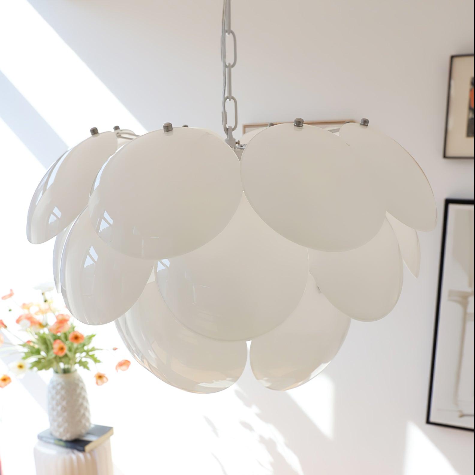 Sophia Minimalist Glass Chandelier - Blowlighting
