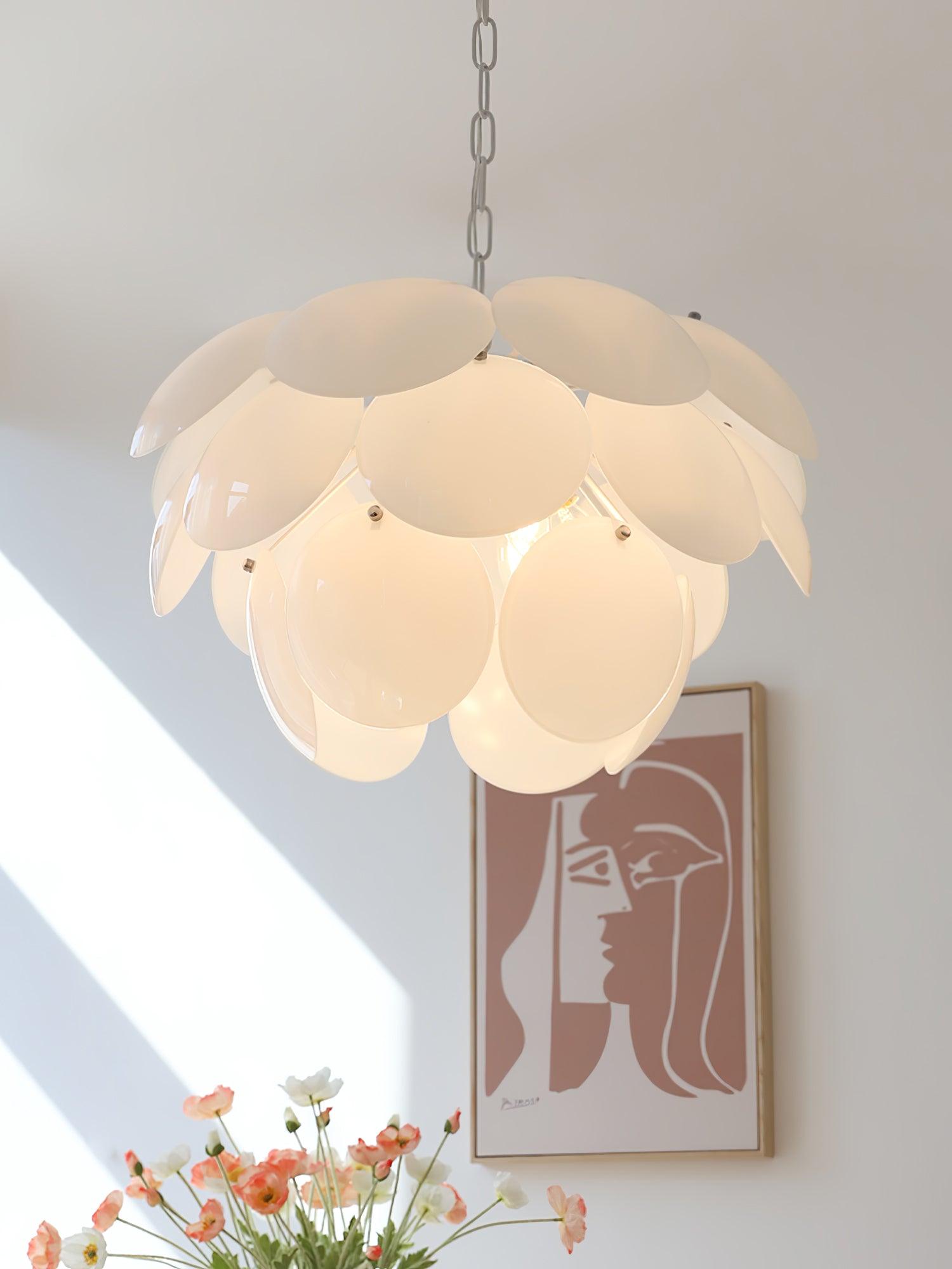 Sophia Minimalist Glass Chandelier - Blowlighting