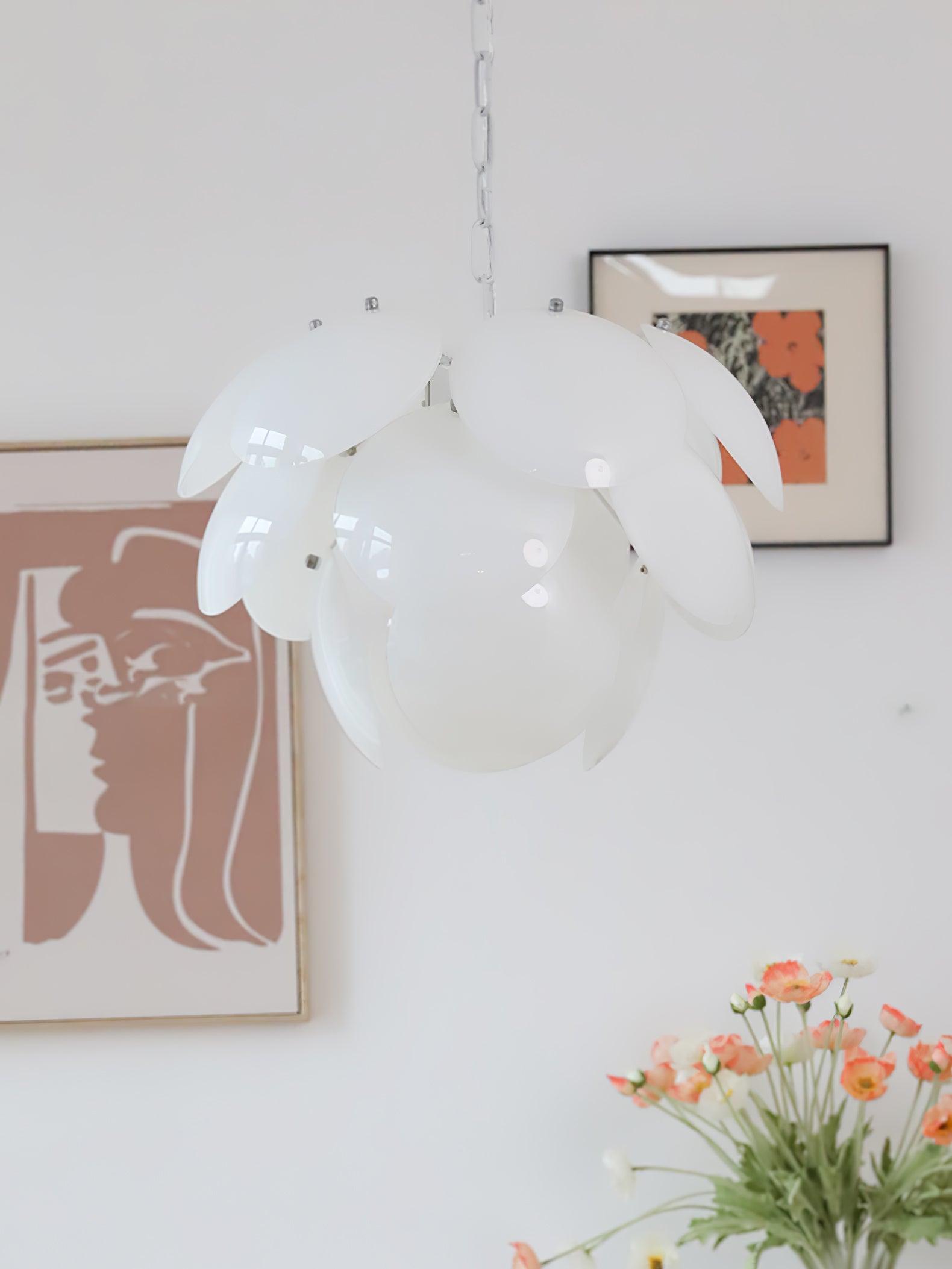 Sophia Minimalist Glass Chandelier - Blowlighting