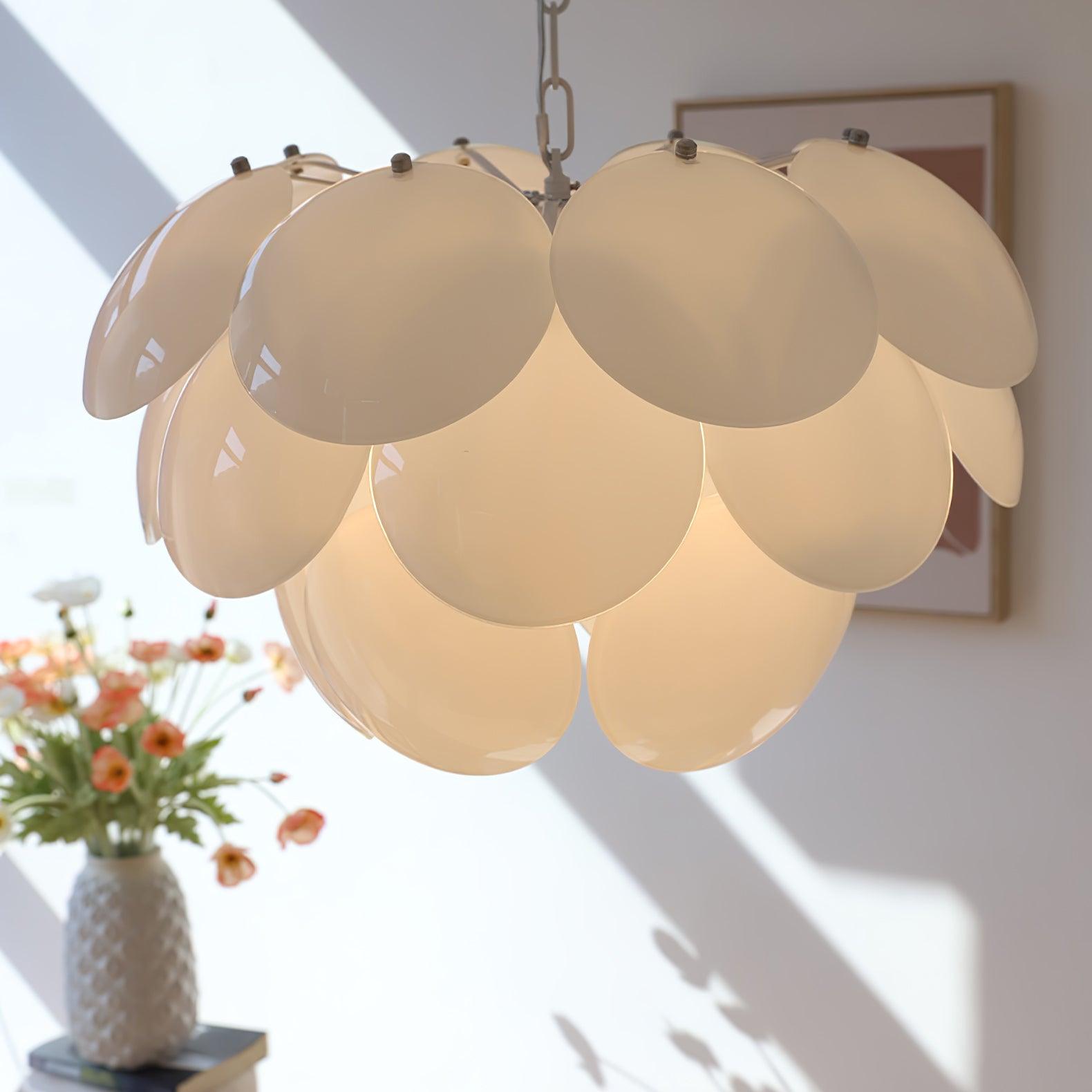 Sophia Minimalist Glass Chandelier - Blowlighting