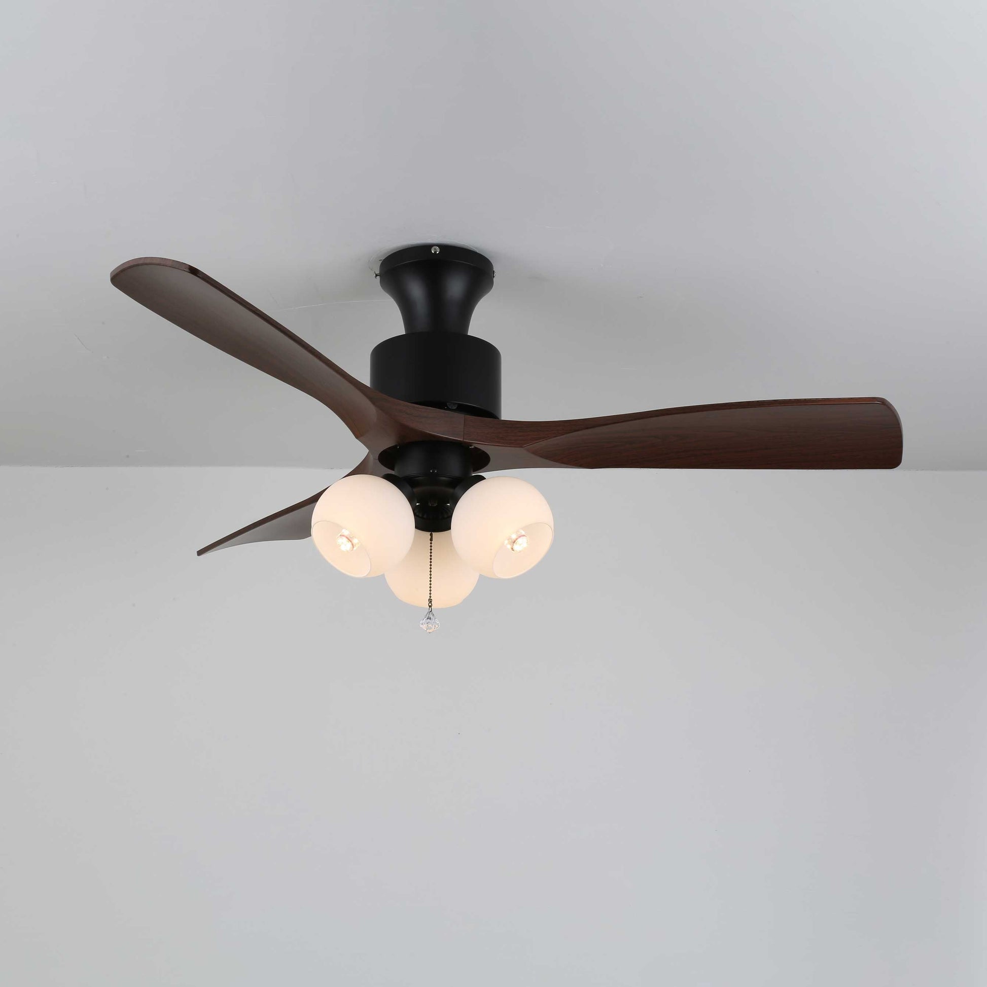 Zayla Vintage Glass Ceiling Fan Light - Blowlighting
