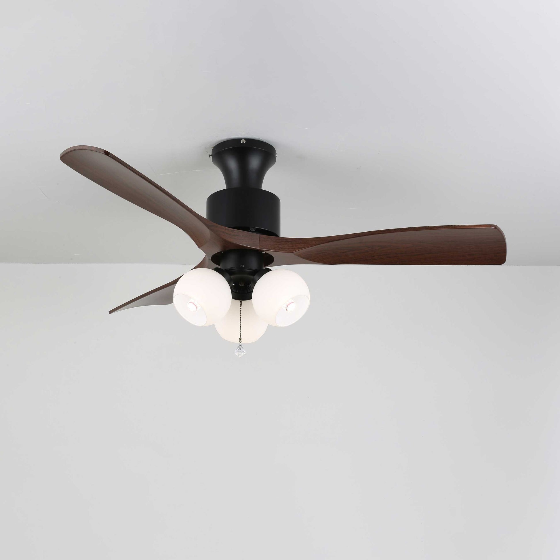 Zayla Vintage Glass Ceiling Fan Light - Blowlighting