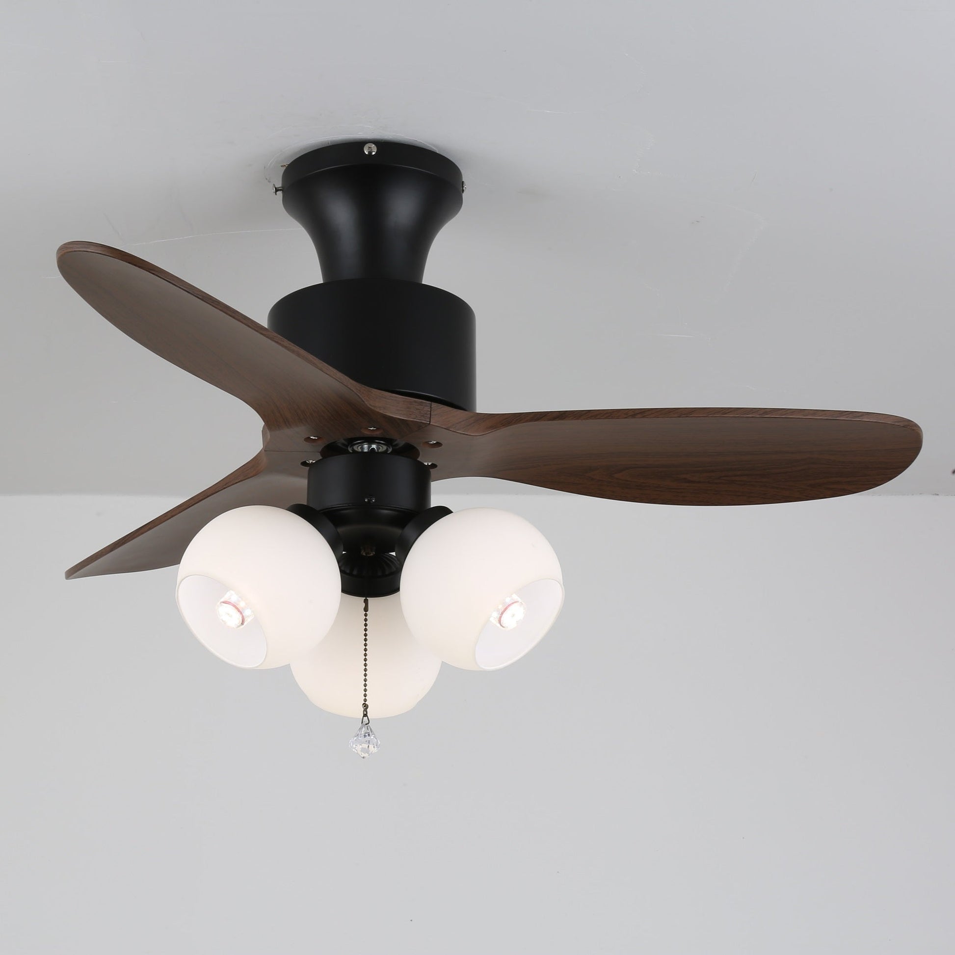 Zayla Vintage Glass Ceiling Fan Light - Blowlighting