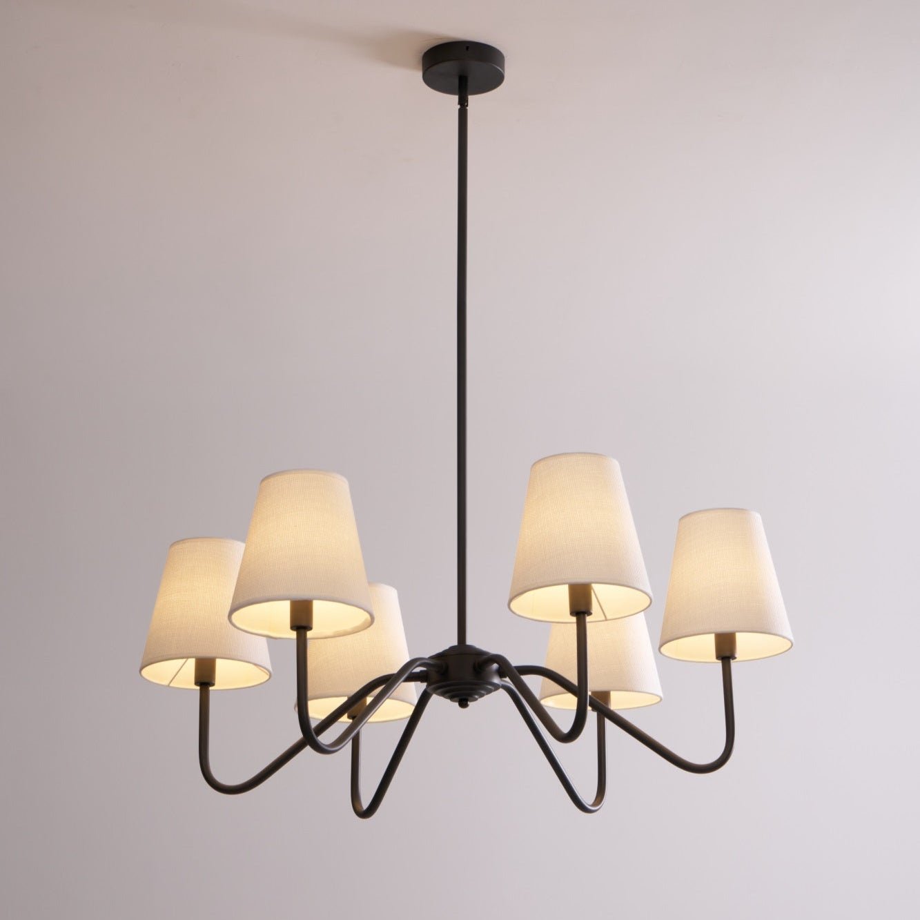 Lumos Black Chandelier - Blowlighting