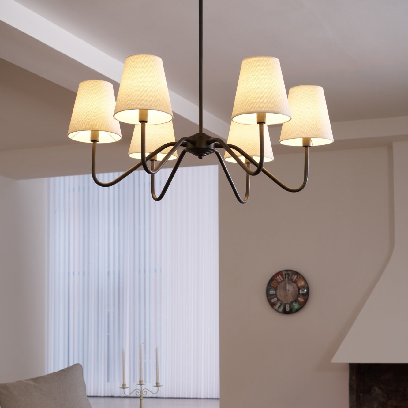 Lumos Black Chandelier - Blowlighting