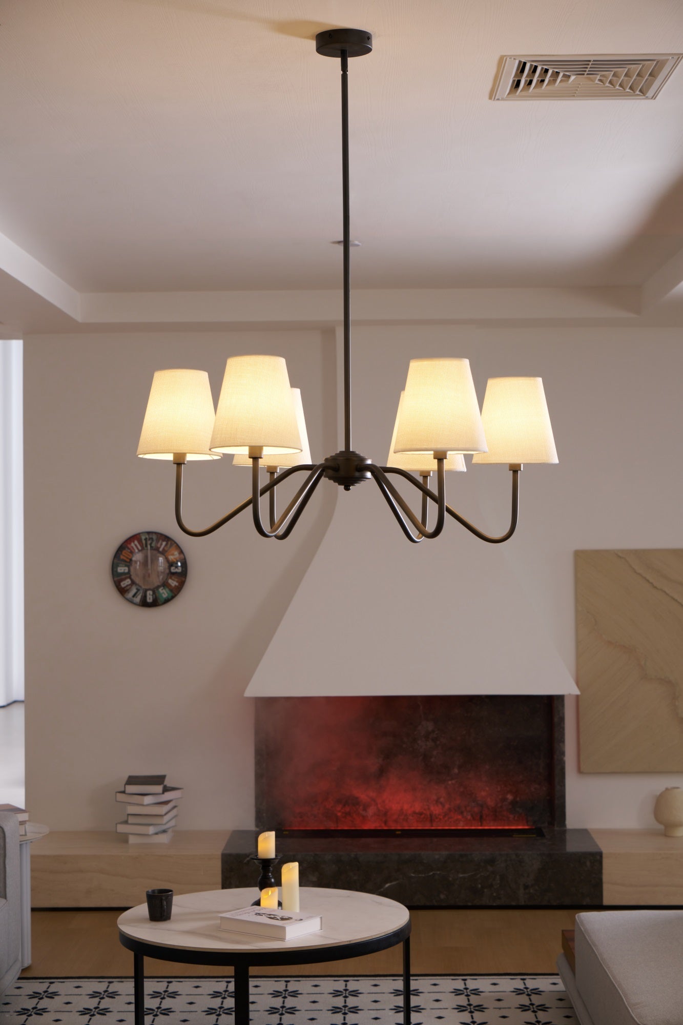 Lumos Black Chandelier - Blowlighting