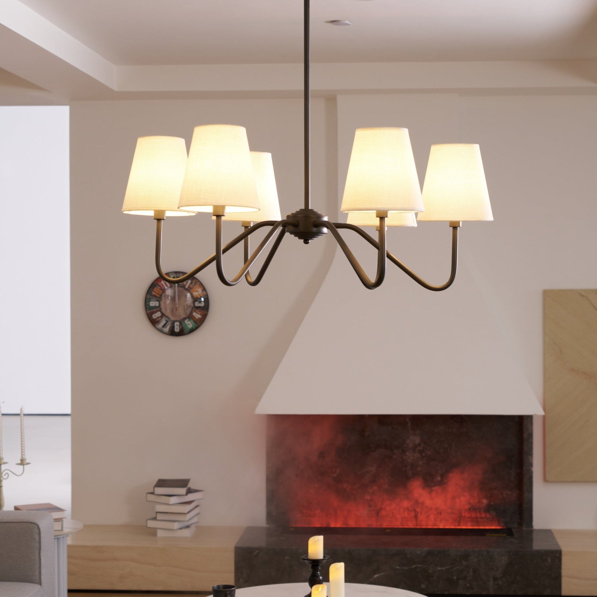 Lumos Black Chandelier - Blowlighting