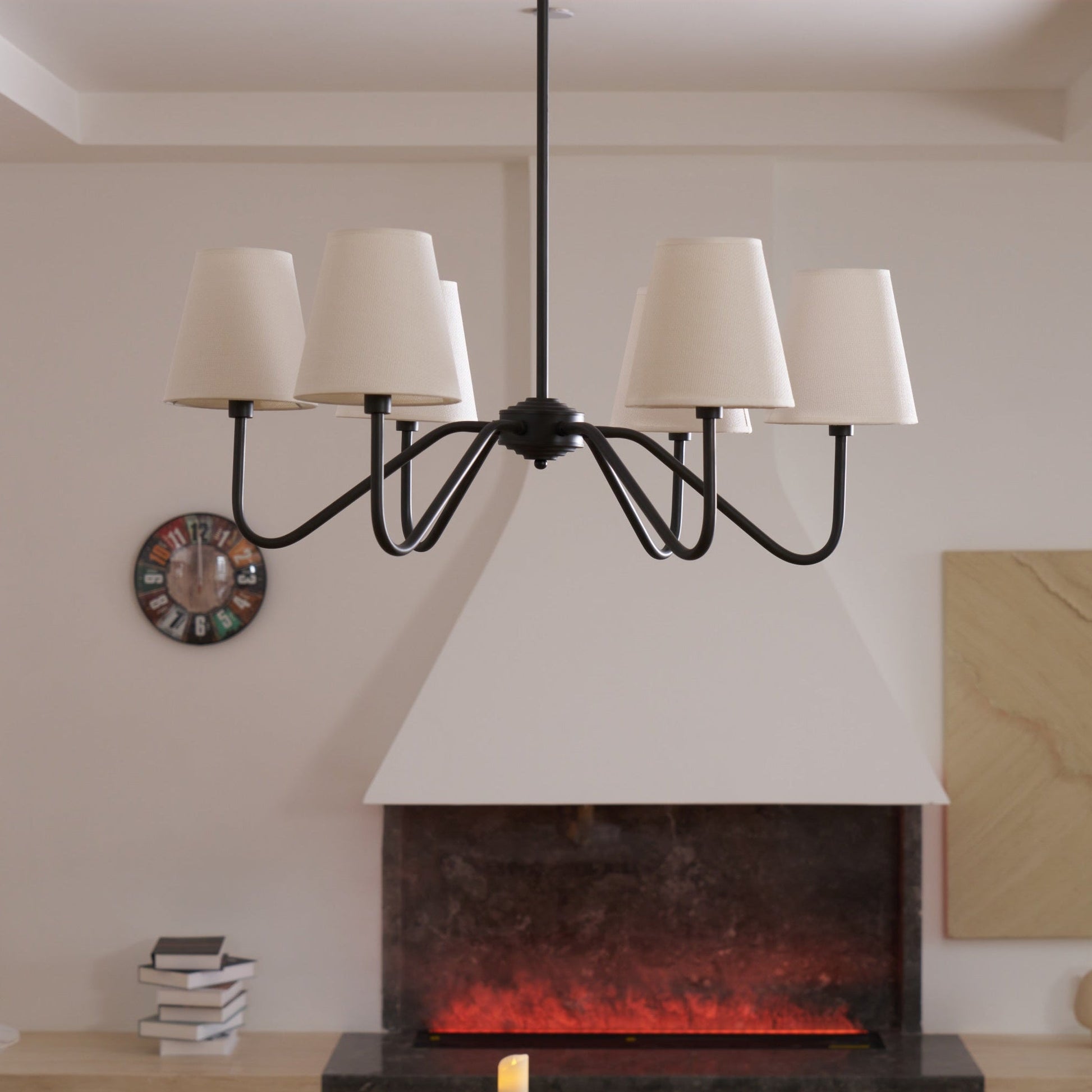 Lumos Black Chandelier - Blowlighting