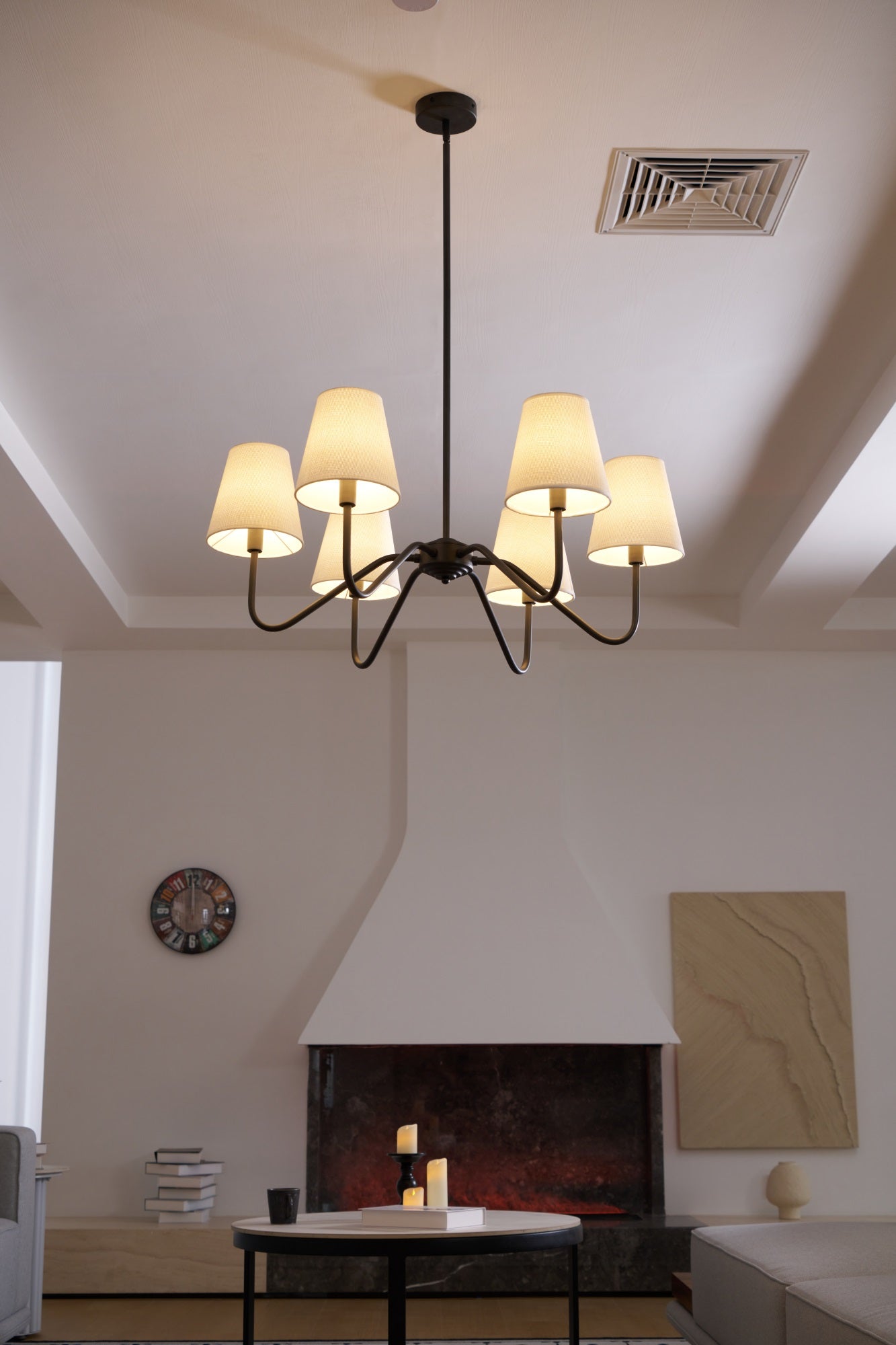 Lumos Black Chandelier - Blowlighting