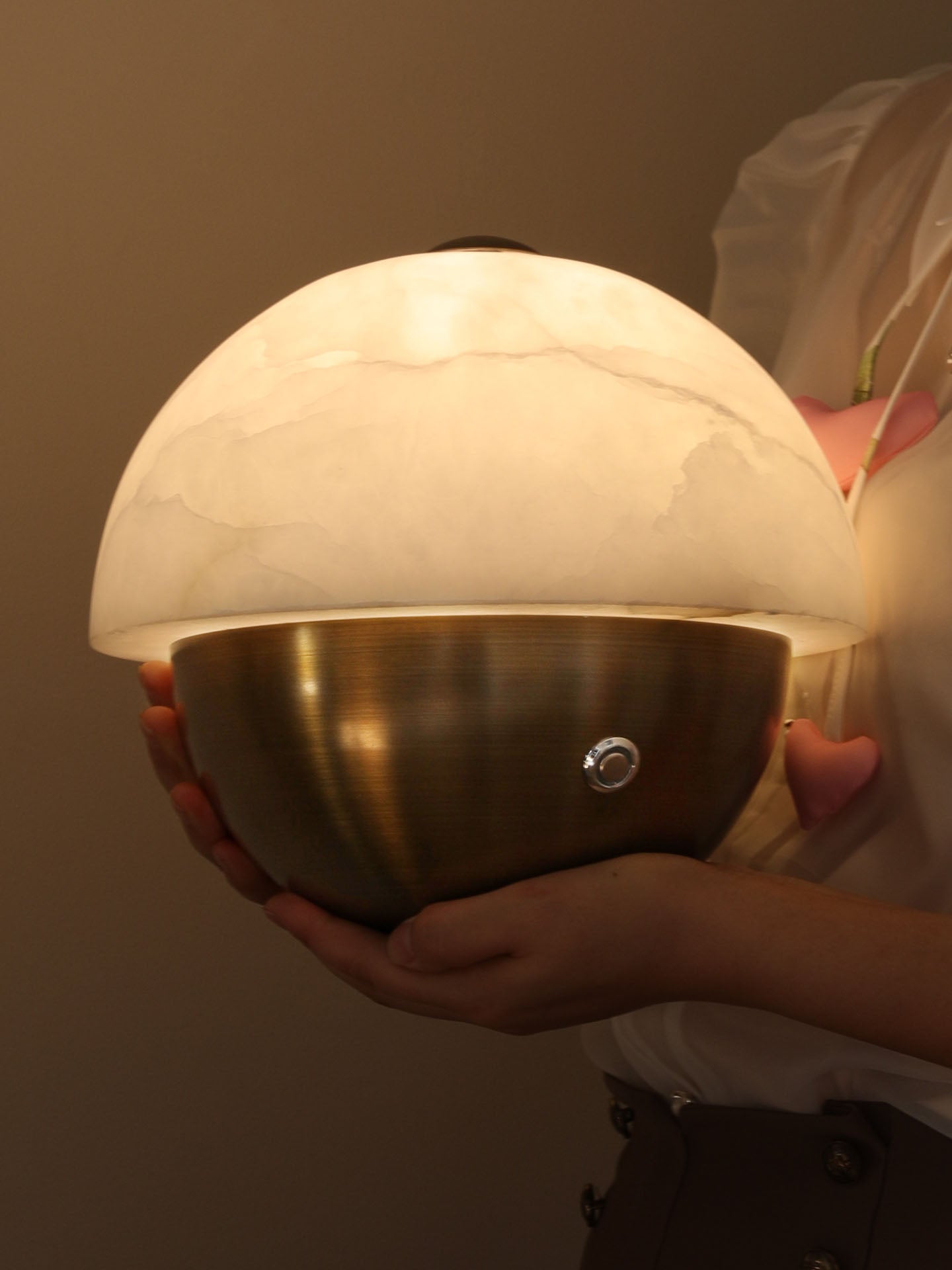 Luna Stone Mini Table Lamp - Vakkerlight