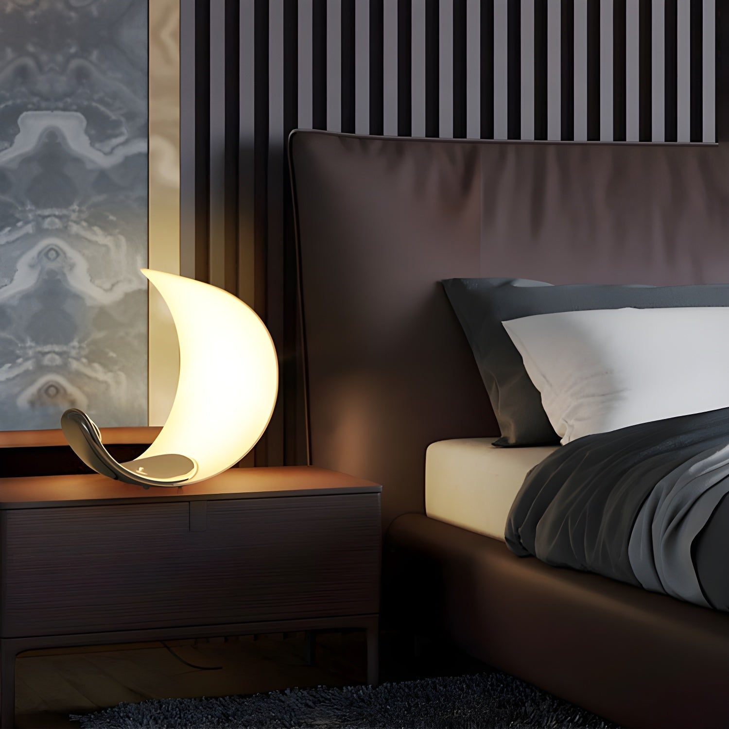 Luna Flow Table Lamp - Blowlighting