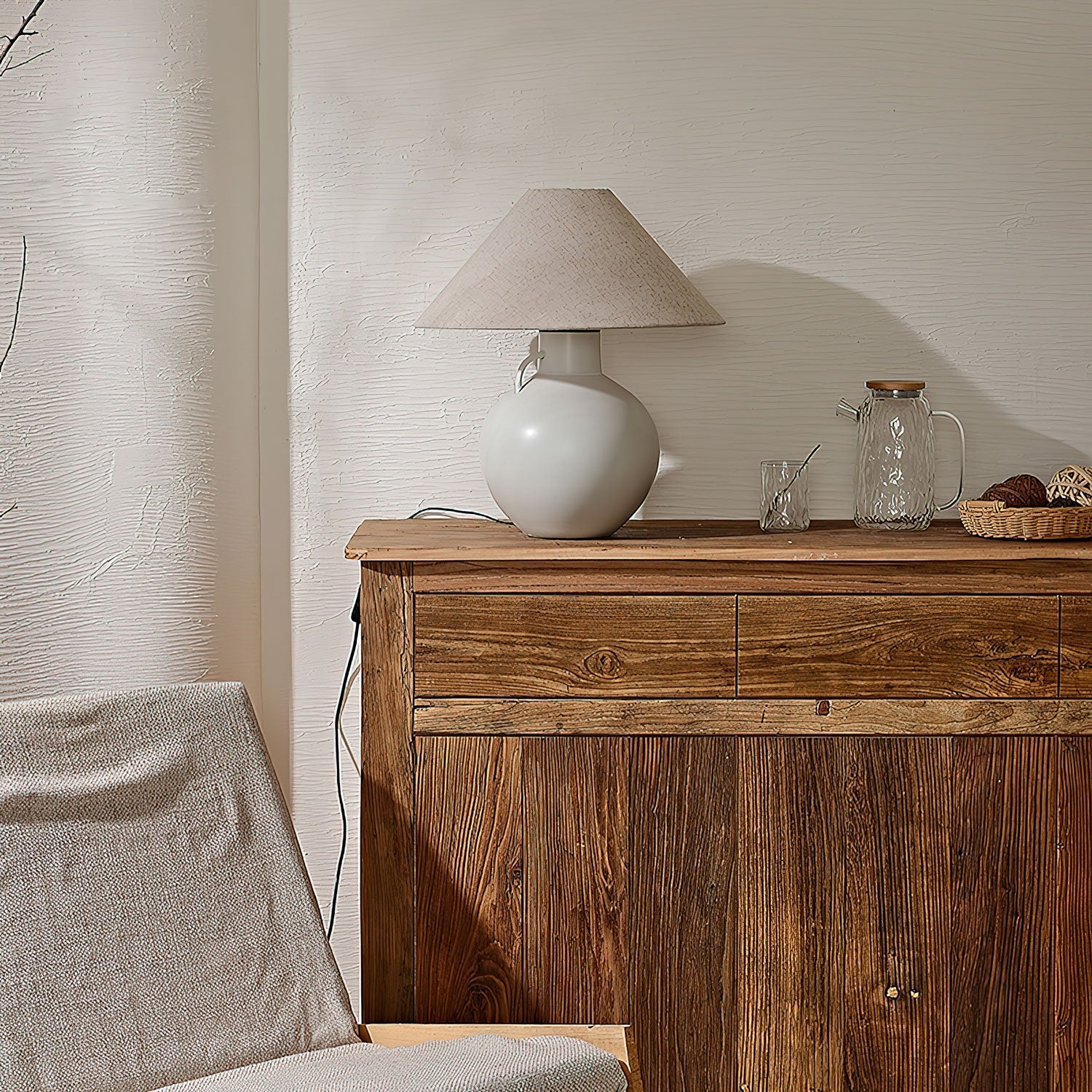Lumina Opal Ceramic Table Lamp - Blowlighting