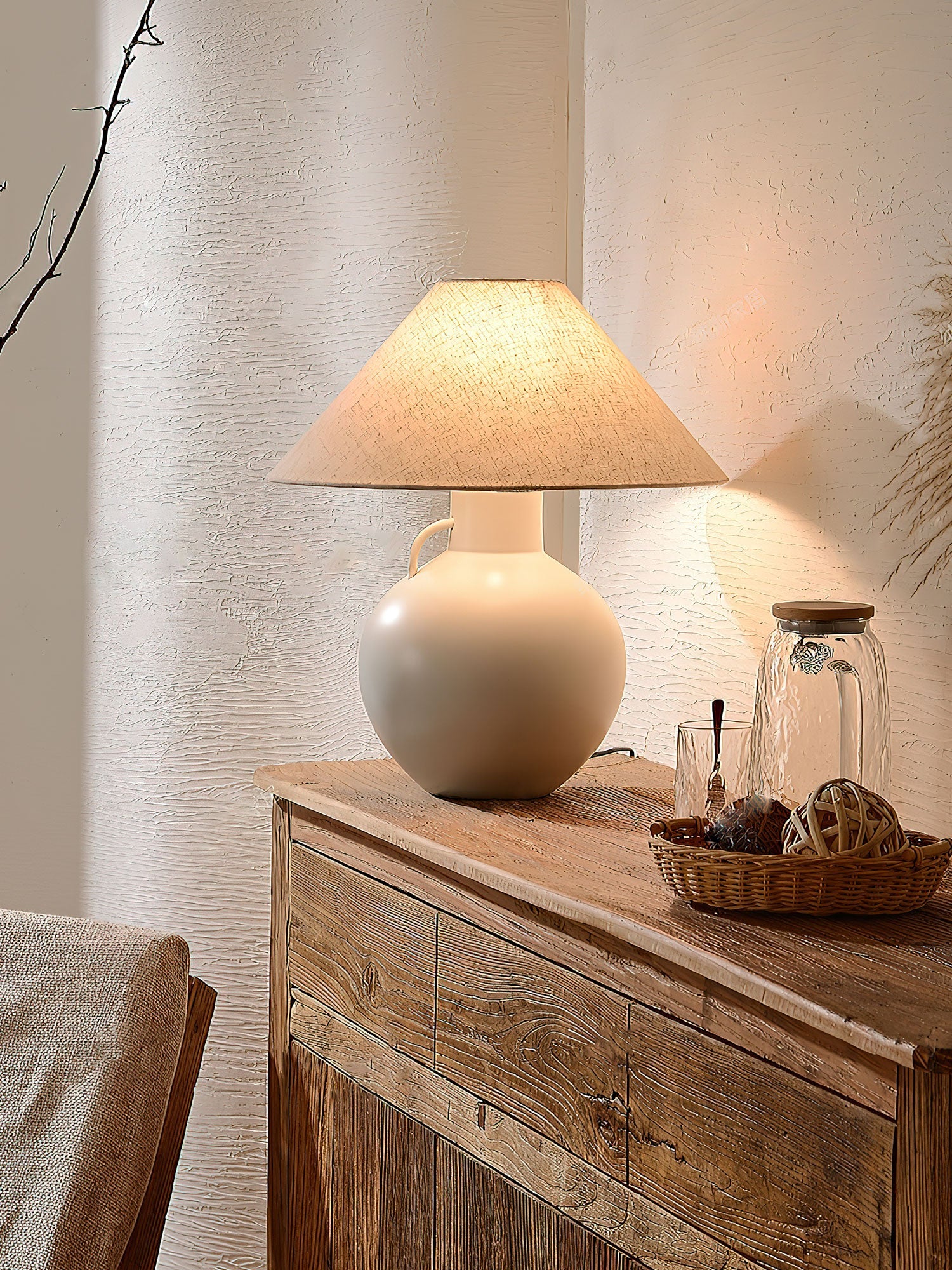 Lumina Opal Ceramic Table Lamp - Blowlighting