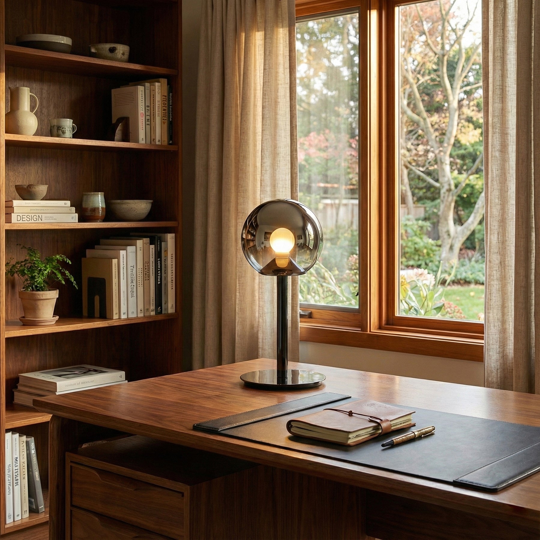 Luna Modern Aluminum Table Light