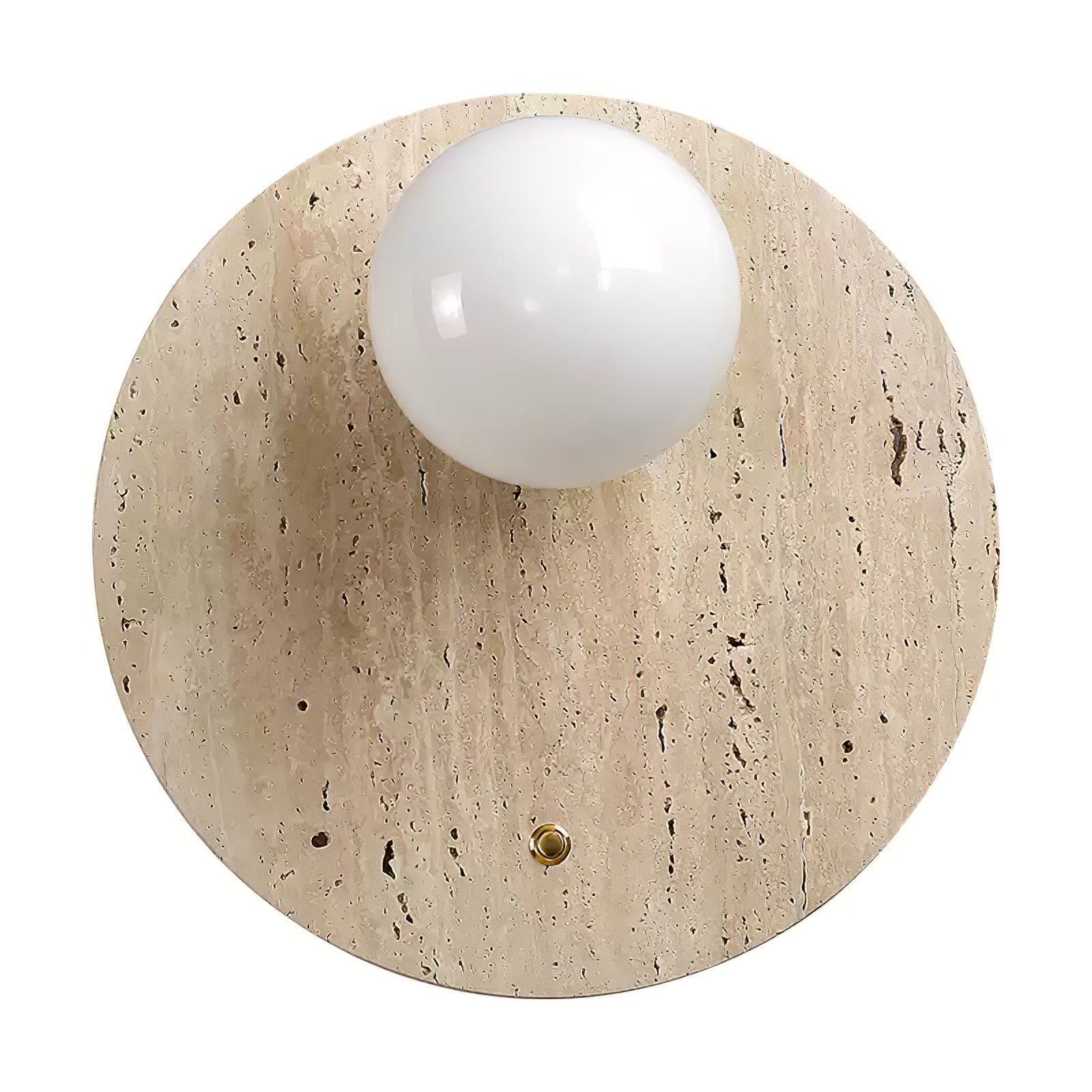 Syloryra Minimalist Travertine Wall Light - Blowlighting