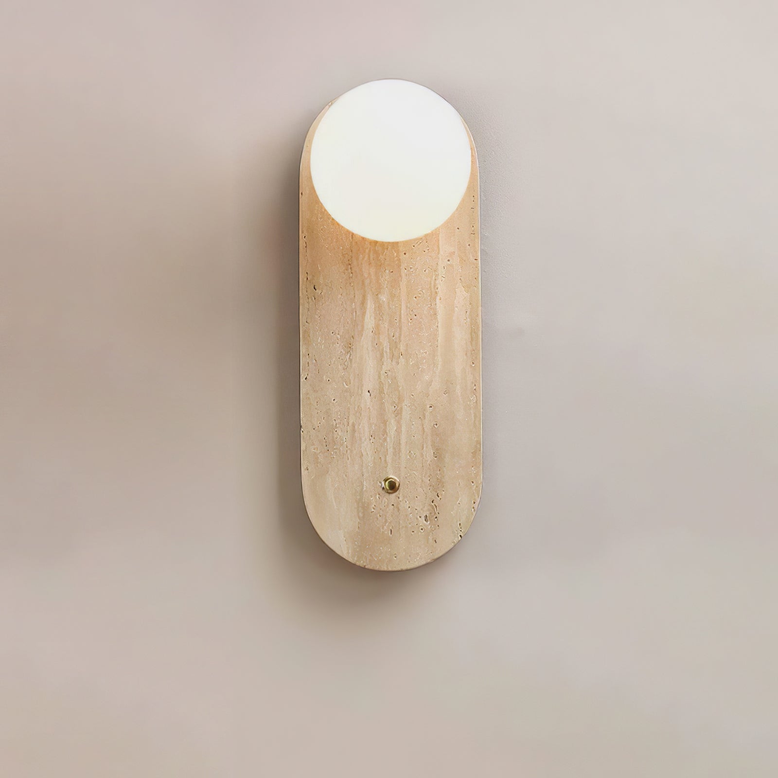 Syloryra Minimalist Travertine Wall Light - Blowlighting