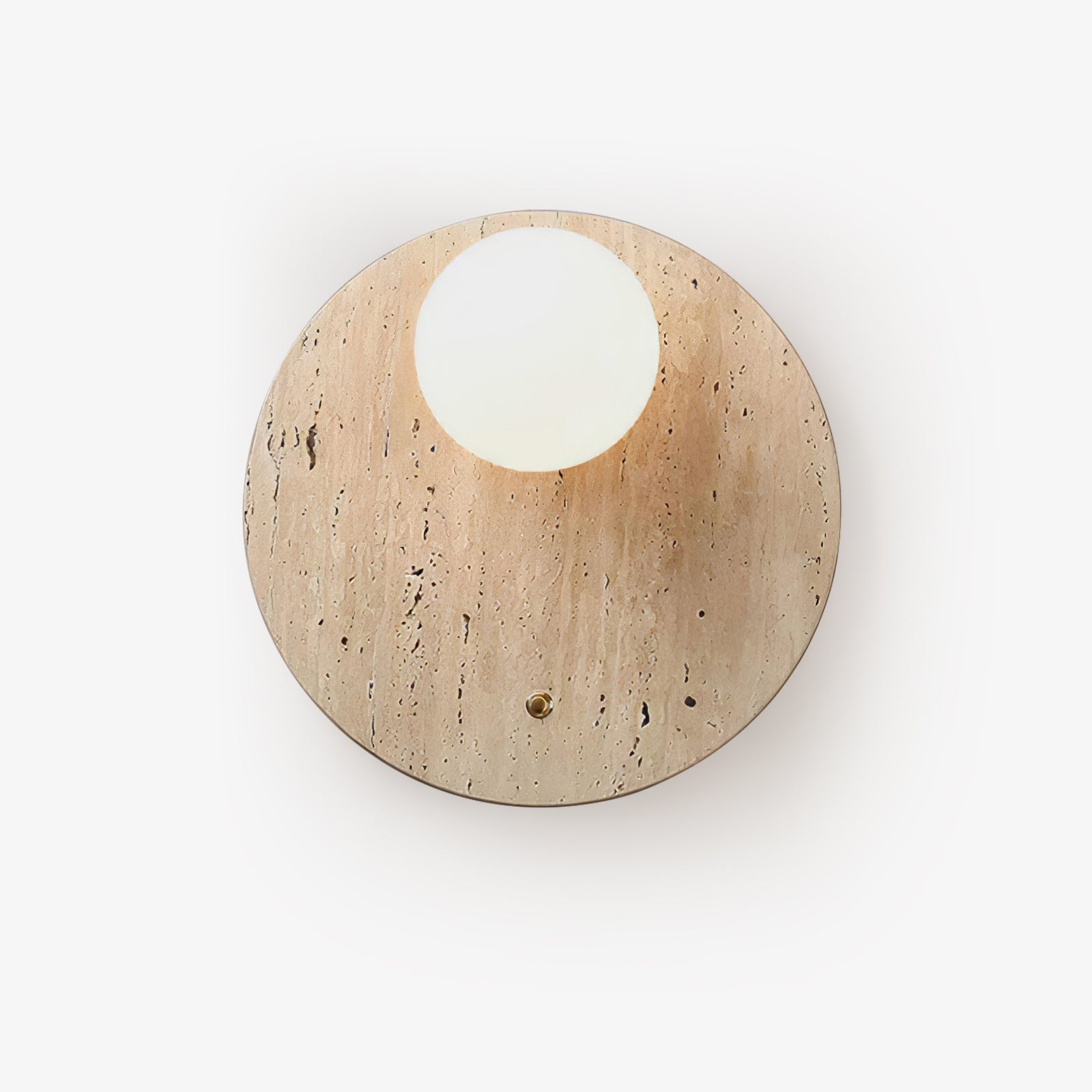 Syloryra Minimalist Travertine Wall Light - Blowlighting