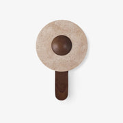 Nymarora Circular Travertine Wall Light - Blowlighting