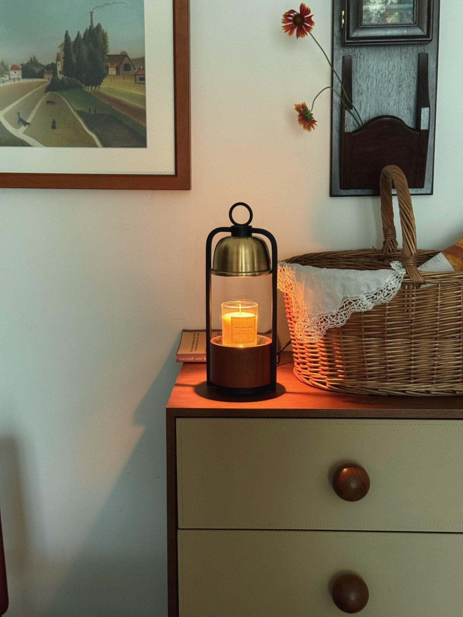 Lunara Candle Warmer Lamp - Blowlighting