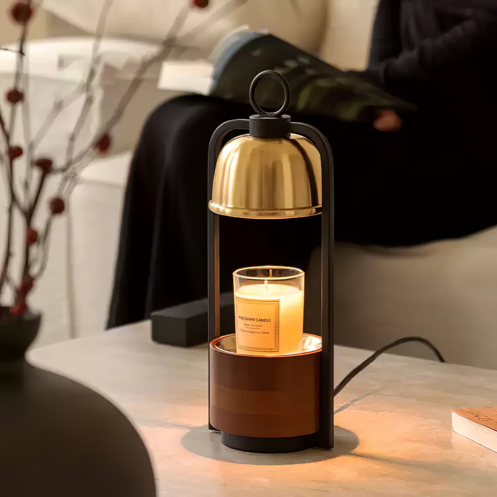 Lunara Candle Warmer Lamp - Blowlighting
