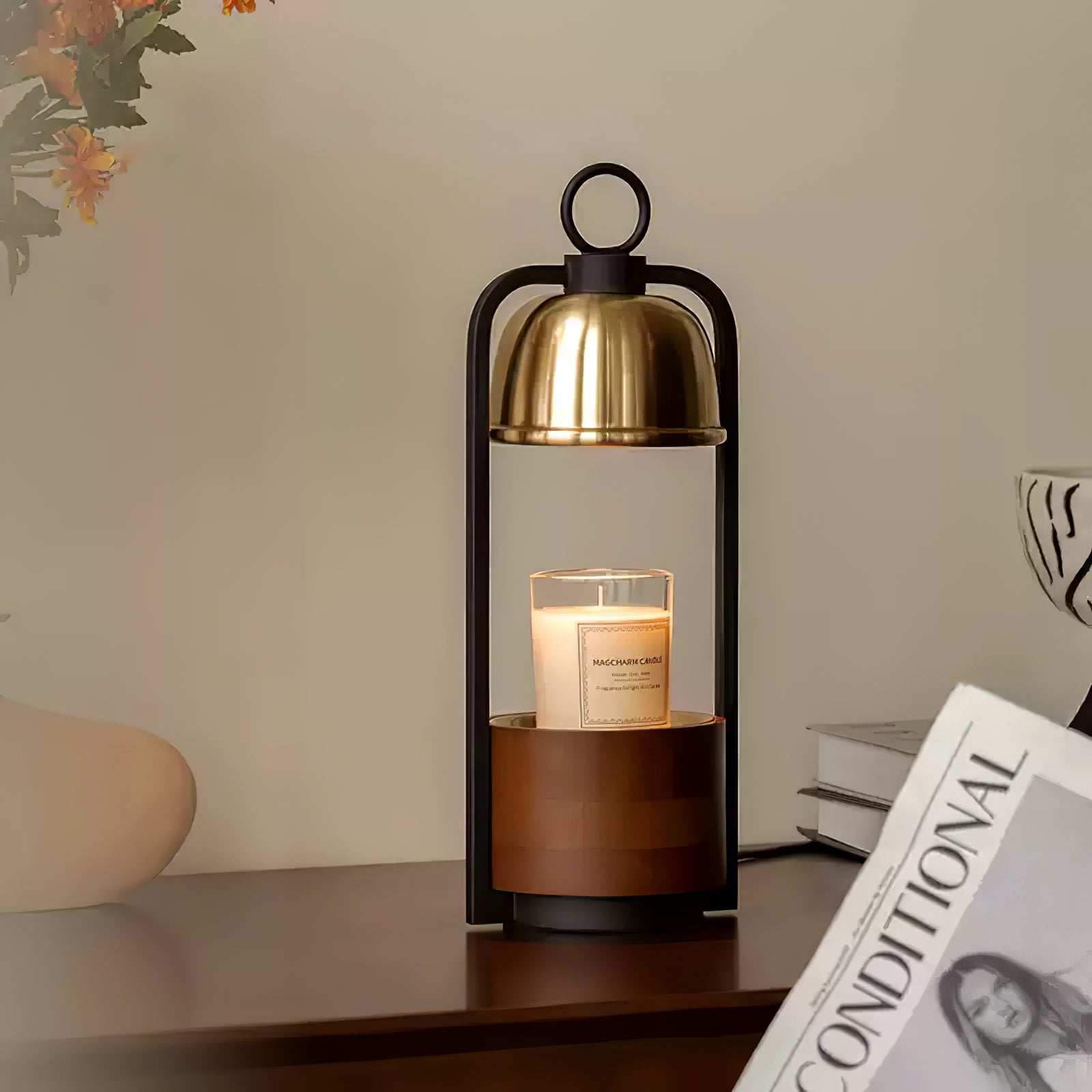 Lunara Candle Warmer Lamp - Blowlighting