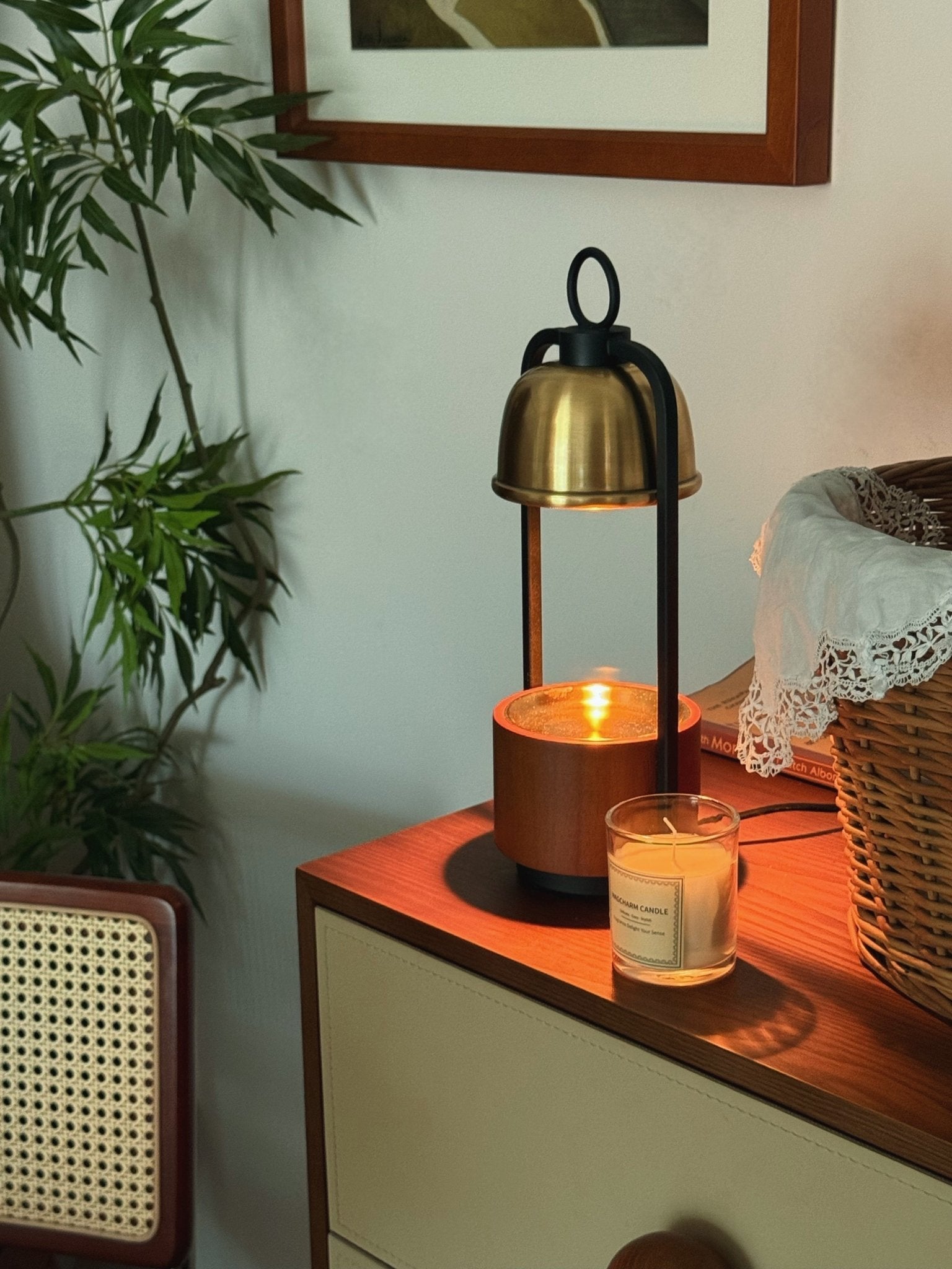 Lunara Candle Warmer Lamp - Blowlighting