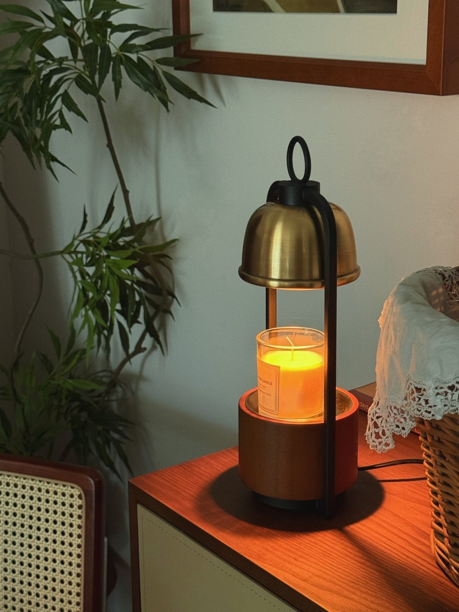 Lunara Candle Warmer Lamp - Blowlighting