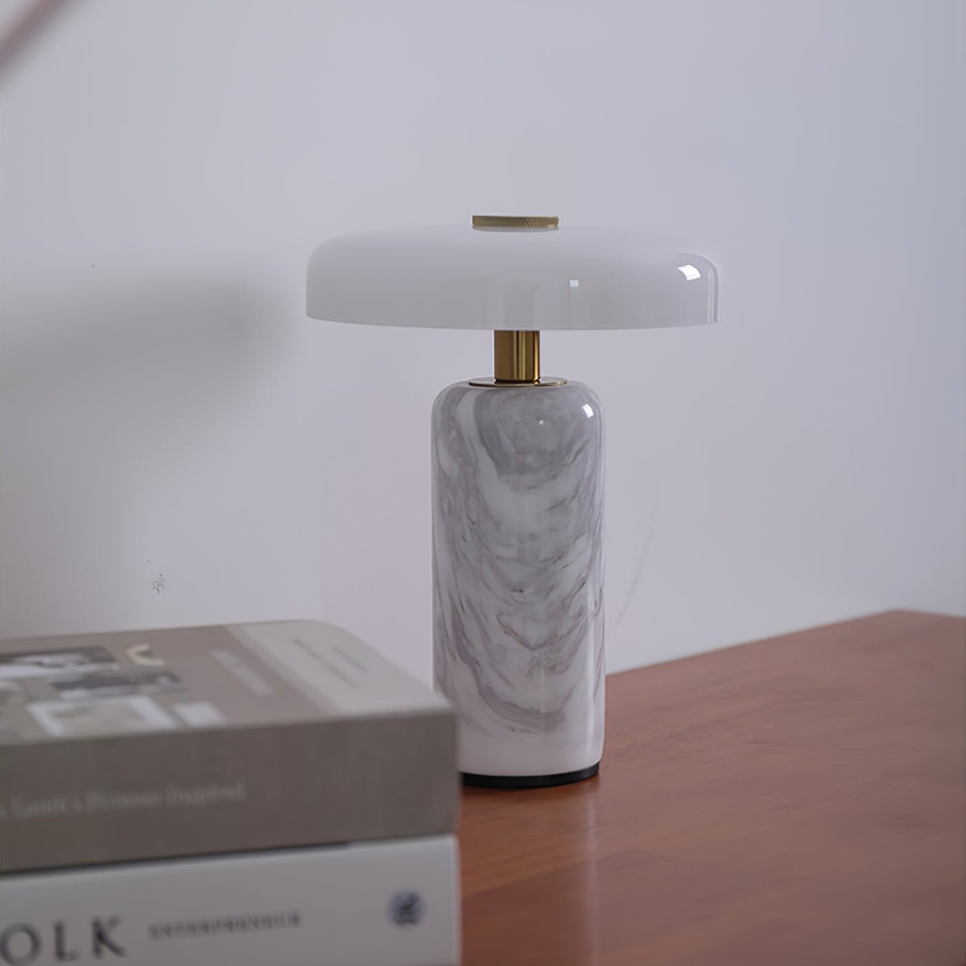 Lunara Marble Table Lamp - Blowlighting