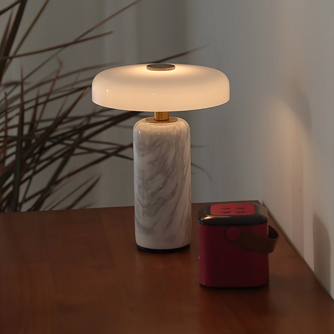 Lunara Marble Table Lamp - Blowlighting