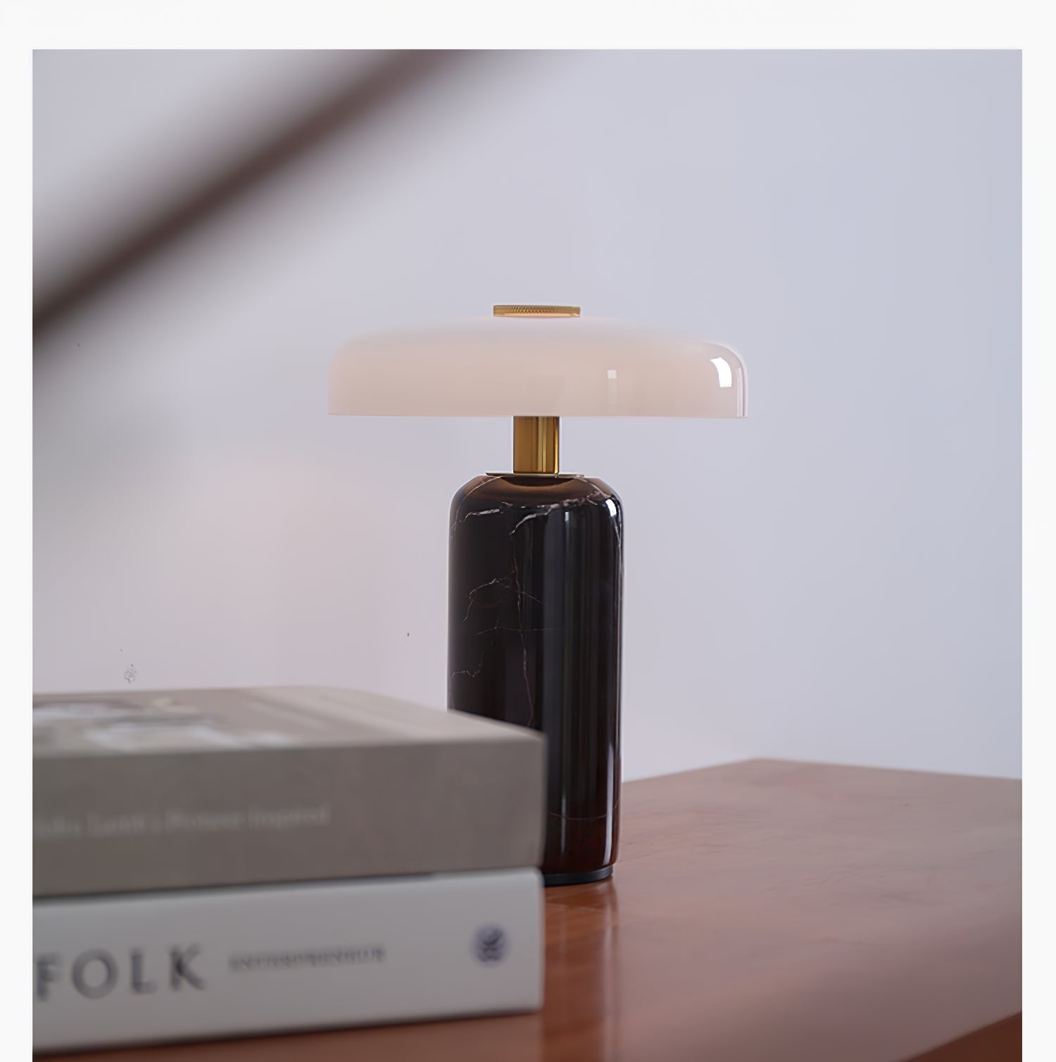 Lunara Marble Table Lamp - Blowlighting