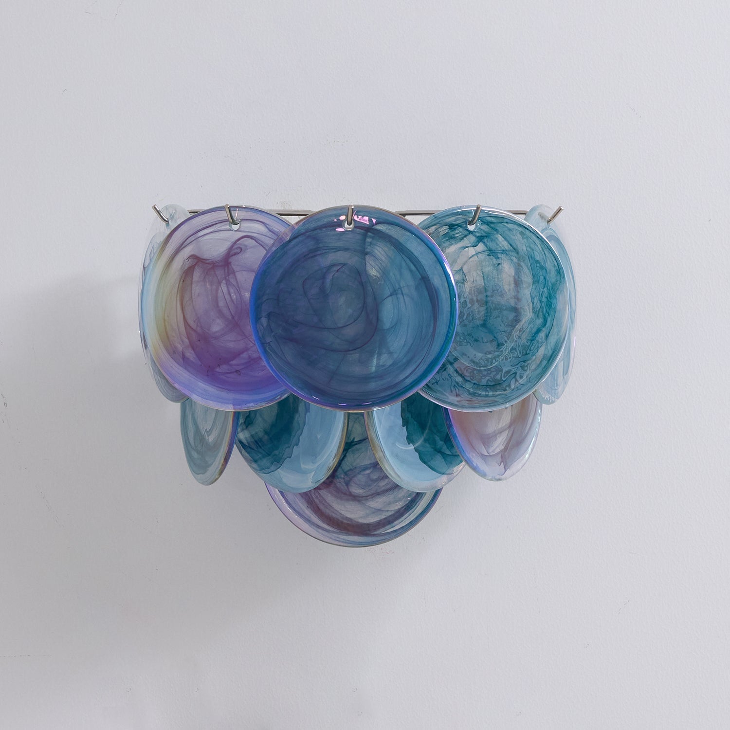 Aurora Wall Lamp Murano Glass Disc Artistic - Blowlighting