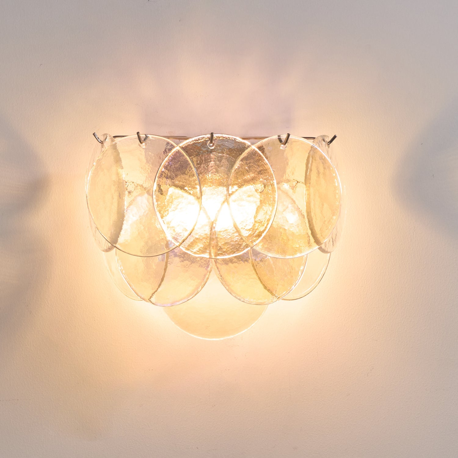 Aurora Wall Lamp Murano Glass Disc Artistic - Blowlighting