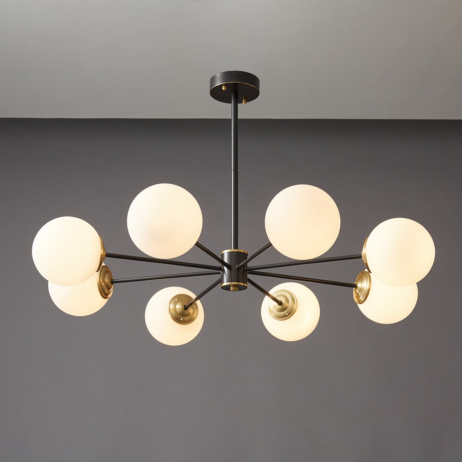 Lunaris Orb Chandelier - Blowlighting