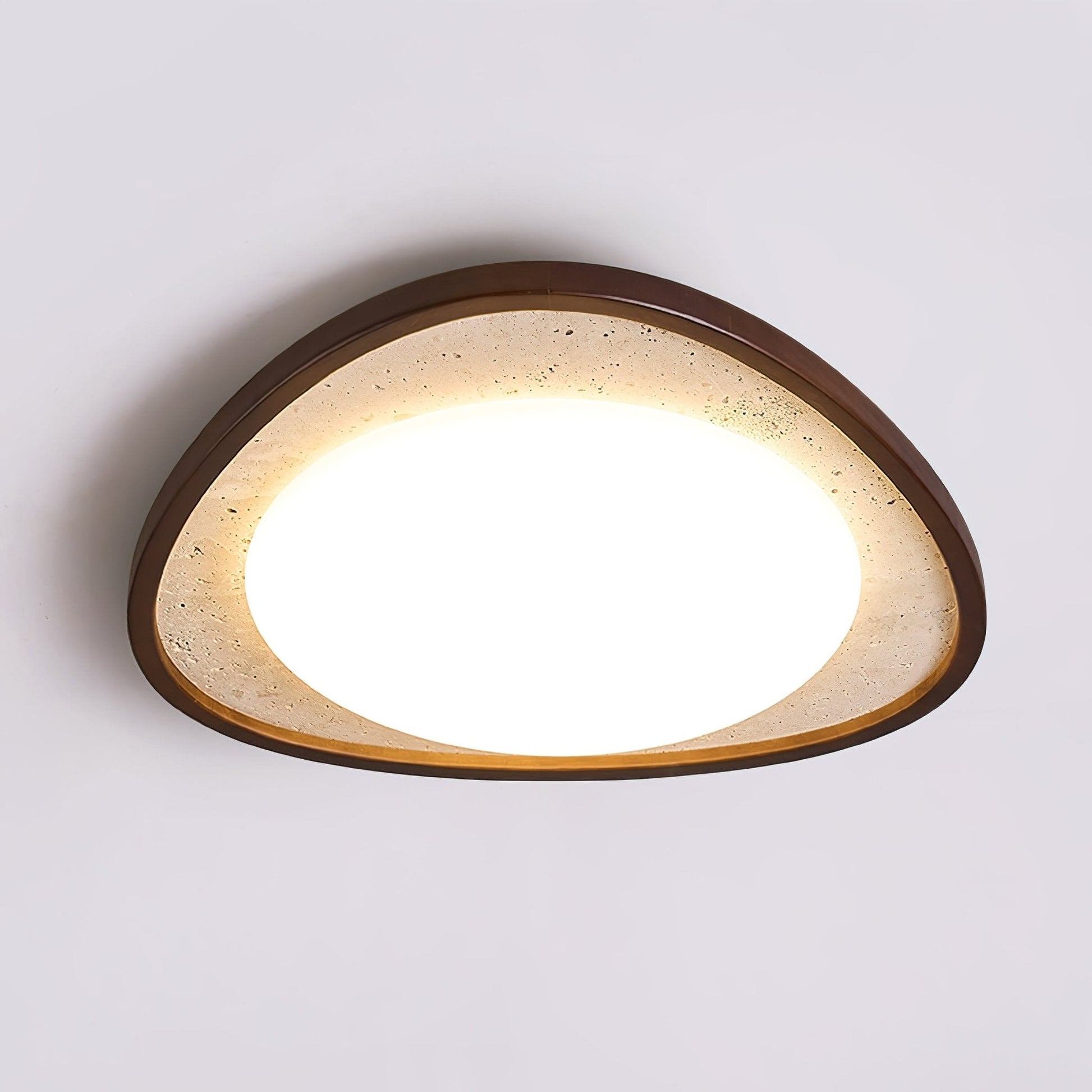 Orsoliel Travertine Ceiling Light - Blowlighting