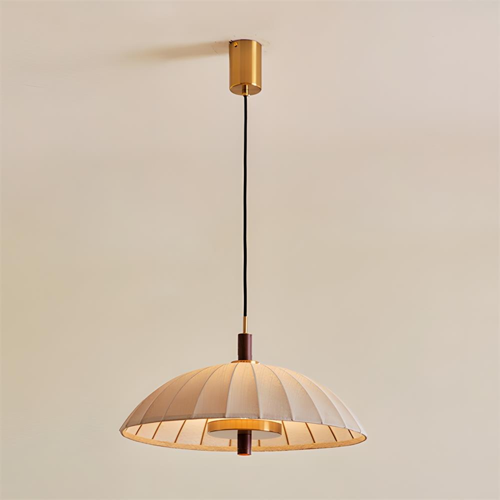 Lunaro Modern Fabric Pendant Light
