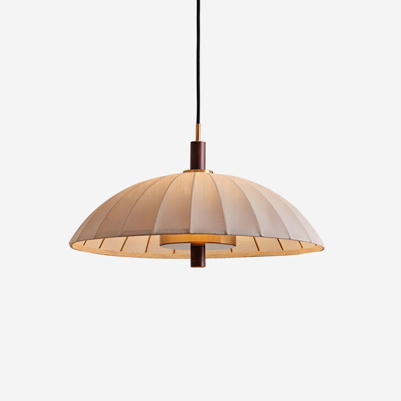 Lunaro Modern Fabric Pendant Light
