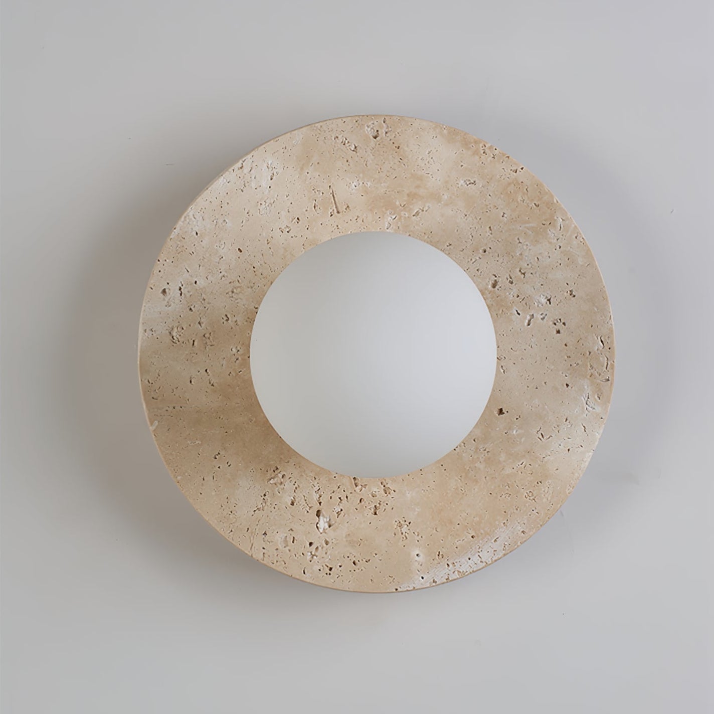 Vesolyra Travertine Ceiling Light - Blowlighting