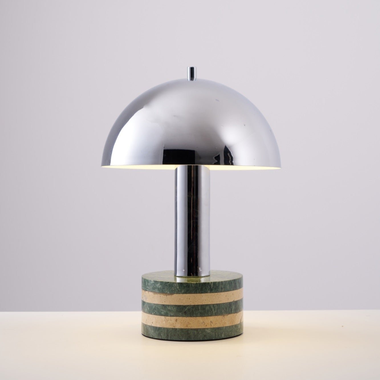 Luno Chrome Table Lamp - Blowlighting