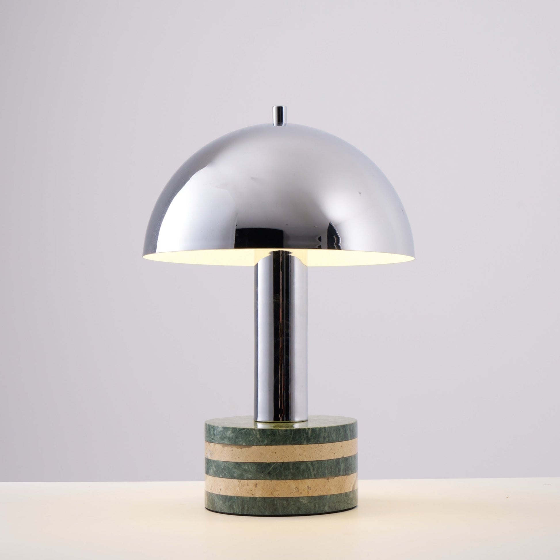 Luno Chrome Table Lamp - Blowlighting