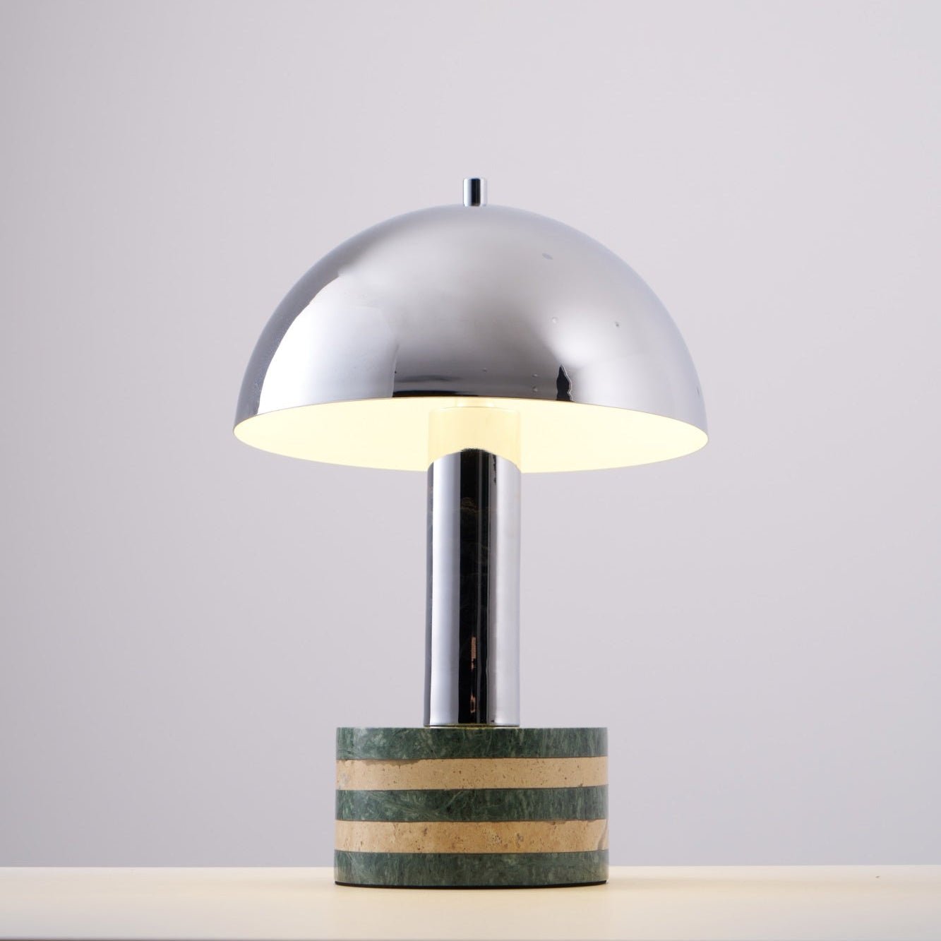 Luno Chrome Table Lamp - Blowlighting